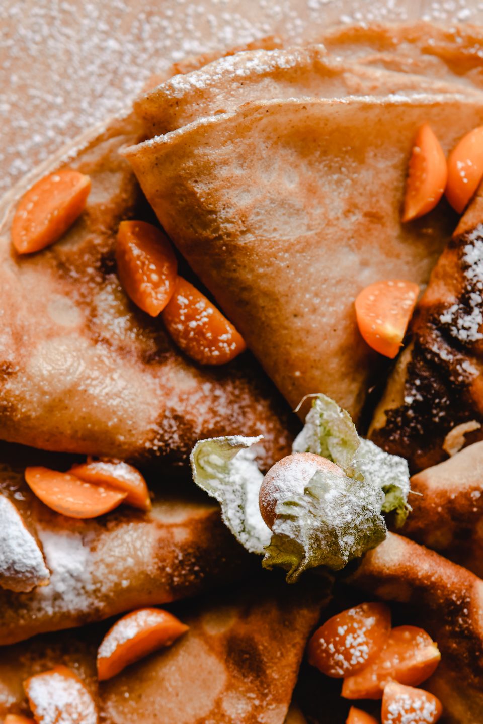 Panqueque con dulce de leche
