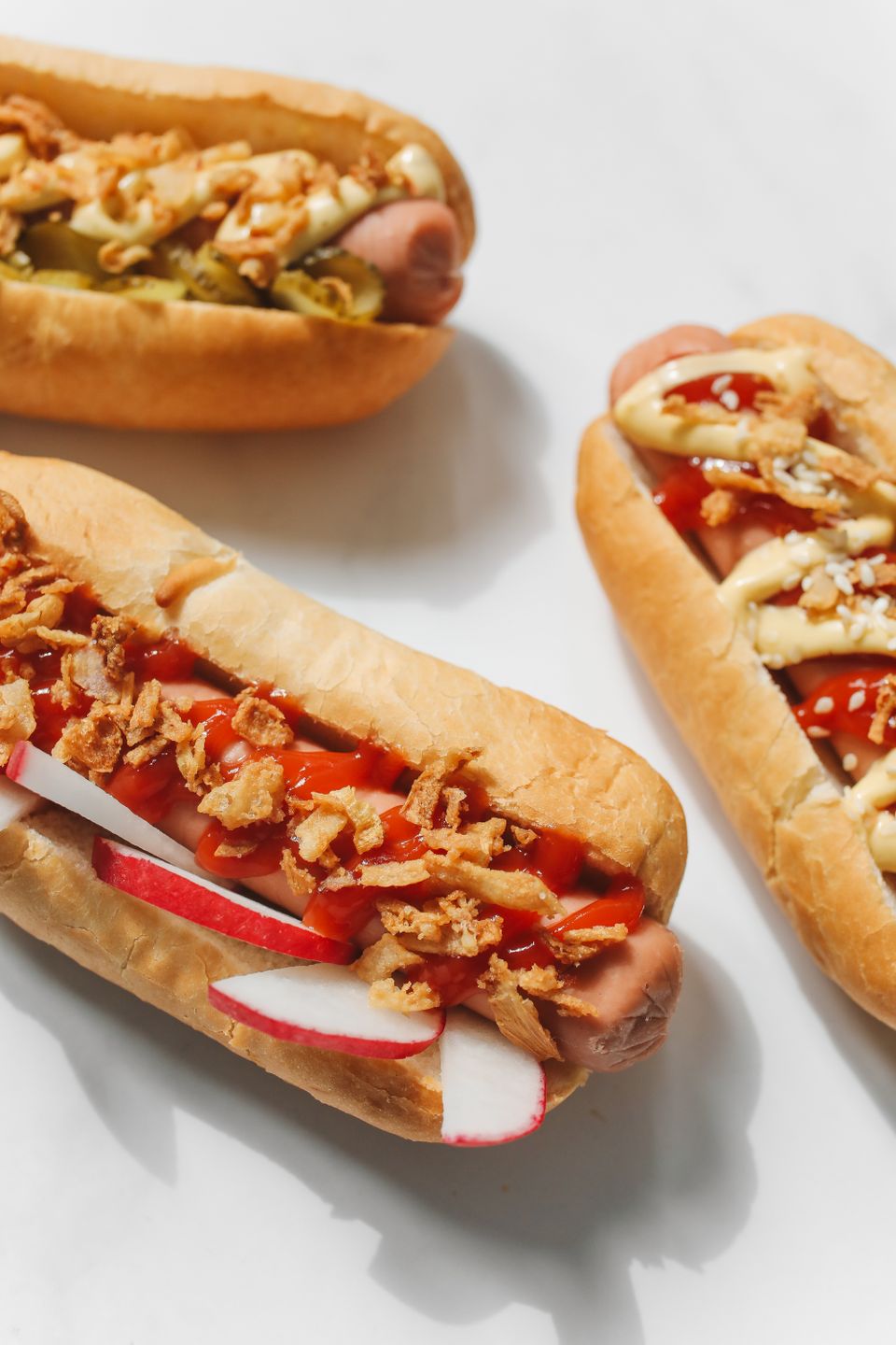 Hot dog cheddar