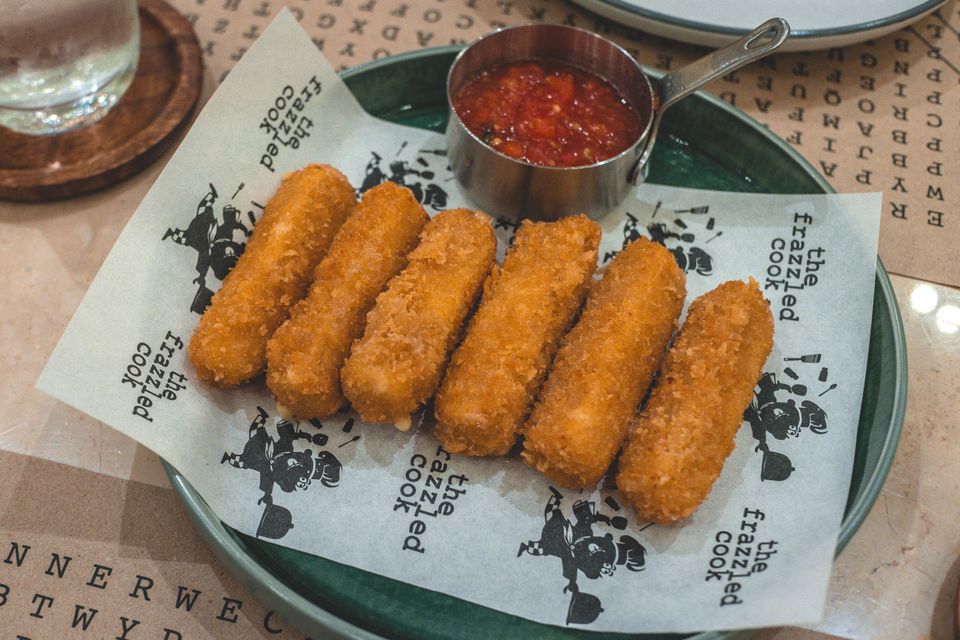 Bastones de muzzarella