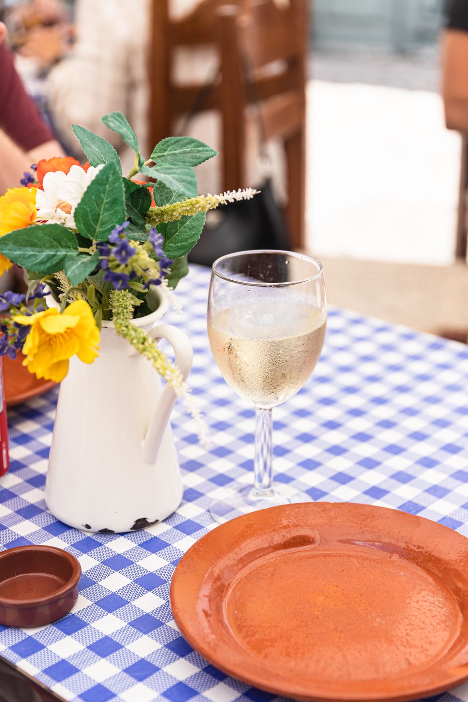 Copa de vino blanco